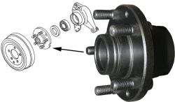 Radnabe für Trommelbremse generalüberholt