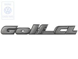 Schriftzug für Golf 3