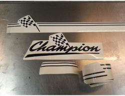 Dekorsatz Golf 2 Champion
