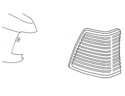 Blinkleuchte vorne Passat 32 Vorne rechts 1978 - 1980