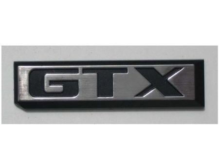 Schriftzug für Scirocco 2 für 16V "GTX" Für Heckmontage