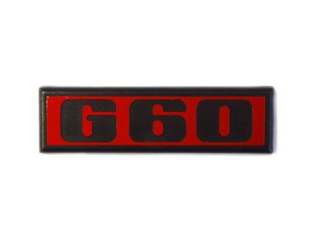 Schriftzug G60 Golf 2 Hinten / Auch Rallye Golf