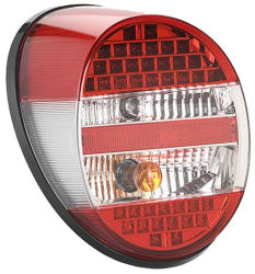 LED-Rücklicht-Einheit rot / klar / rot 12 Volt