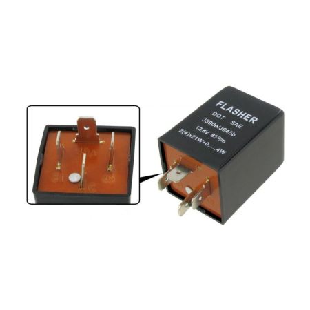 Blinkerrelais 12V - 4-polig alle Modelle mit einem 4-Pin-Anschluss