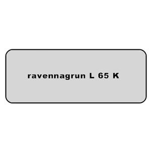 Aufkleber Code L65K ravennagrun