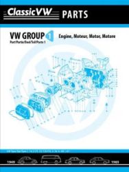 Buch: ClassicVW PARTS - VW-Gruppe 1 (Teil 1)