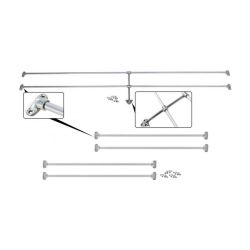 Jail Bar Kit (2 Seitenscheiben + Heckscheibe)