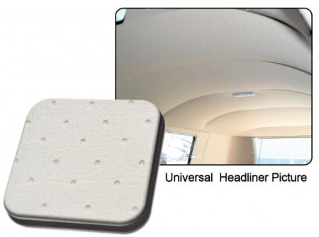 Himmel perforierte Vinyl ohne Cabrio Off White