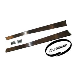 Trittbrettsatz Aluminium poliert (2 Stück)