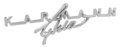 Dash-Emblem "" Karmann Ghia "Manuskript