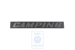 Schriftzug Camping für T3