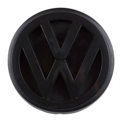 Schriftzug "VW" für Heckklappe, schwarz