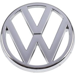 Emblem "VW" für Kühlergrill, 95 mm