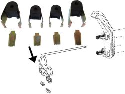 Anbausatz für Stabilisator beide Seiten