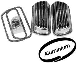 Ventildeckel Aluminium geschraubt inkl. Dichtungen und Montagesatz